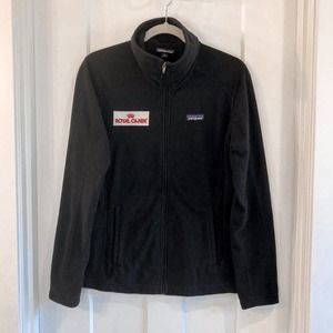 Patagonia Black Fleece Zip-Up Jacket Size Medium